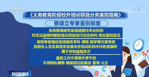 義務(wù)教育階段校外培訓(xùn)項(xiàng)目分類鑒別指南 教育咨詢服務(wù)解析